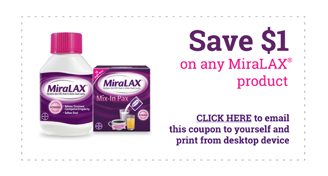 Miralax Coupons Printable For 5.00